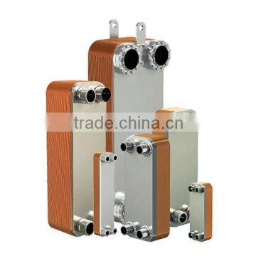 Copper brazed plate heat exchanger for HVAC&refrigeration