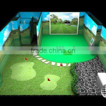 indoor golf simulator equipments