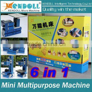 6 in 1Mini Combined Machine, Mini Lathe ,Milling ,Drilling ,Wood Turning ,Jag Saw and Sanding Machine, DIY Tool
