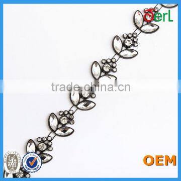 China wholesale plastic chain trim used for shoes decoration