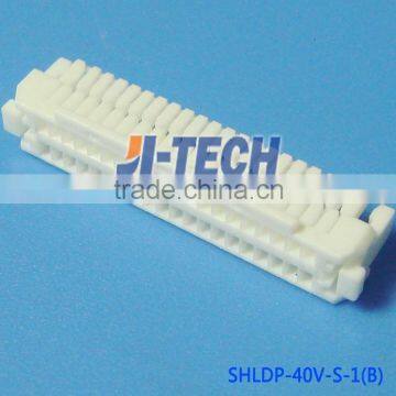 1.0mm pitch wire to board connector SHLD series JST cconnector SHLDP-40V-S-1(B) housing 40 pin connector dual row