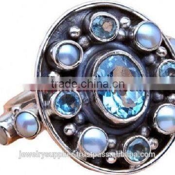 Lively Rainbow Moonstone Jewelry Manufacture Sterling Jewellery Rings photo-3