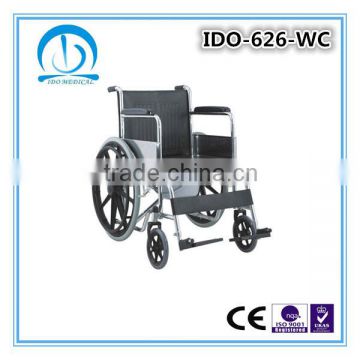 Steel Folding Wheelchair With Toilet