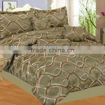 7pcs Jacquard Comforter Set