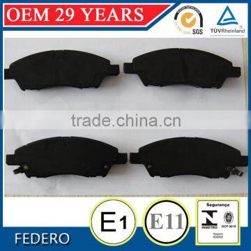 D1592 China car brake pads factory