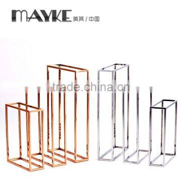 Customized color and size Stainless steel window display frames hot selling