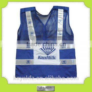 customized navy blue Hi-vis safety vest