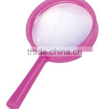 2014 high quality Optical Instruments magnifying glass Magnifiers gift of bamboo scoop clock