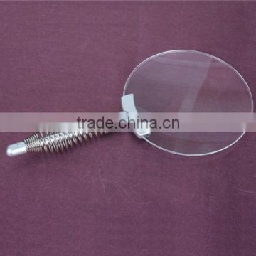 Low Vision Aids Metal Rimless Spring Handhel Magnifier BM-MG4109 magnifying glasses