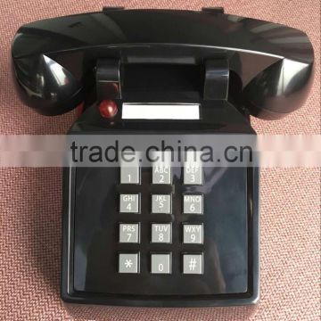 Antique style landline telephone Vintage Press dial telephone