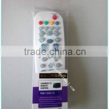 New Abs Case LCD LED Universal Remote Control Unit for Fphilips RM-120C RM-120 With Single Blister Box Package photo-2