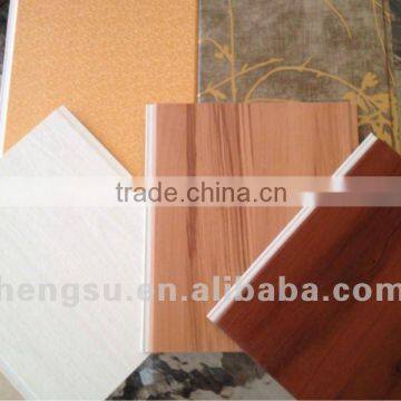 Various ceiling types of plastic wall covering