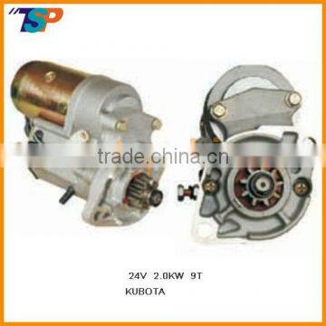 Starter motor for KUBOTA Combine Harvester