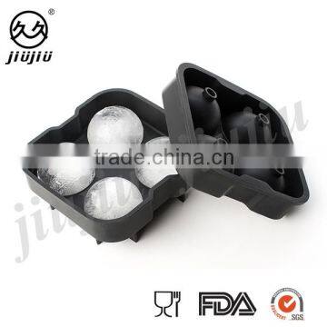 Large silicone ball shape ice cube tray,sphere ice ball maker mold