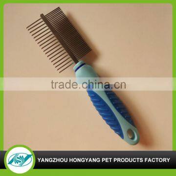 Metal razor comb for dogs