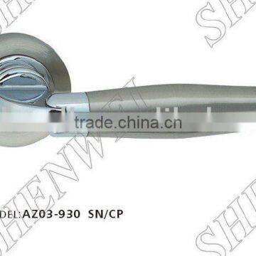 AZ03-930 SN/CP zinc door handle furniture handle