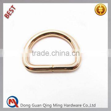 Decorative Casual Metal Delicate Rose Gold D Rings