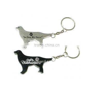 Dog Shape Bottle Opener Key Chain