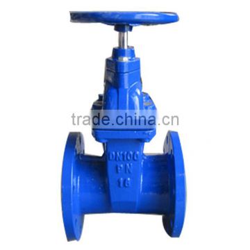 low price wcb flanged manual opearted gate valve dn150