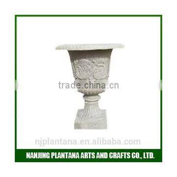 Stone planters fiberglass planter and pots for Lawn & garden deco