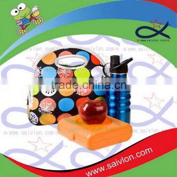 Printed Neoprene Lunch Bag for Ladies photo-3