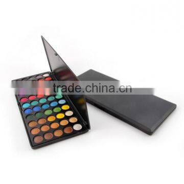 Chinese Factories Wholesale Custom Hit 55 Color Cosmetic Box, Black Eye Shadow Box