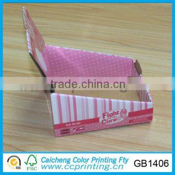 High-grade packaging corrugated paper display box for cake