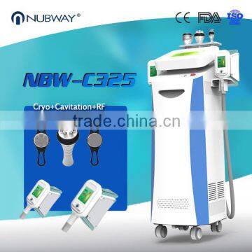 50 / 60Hz Hottest Weight Loss Slimming 5 Handles Vertical Cryolipolisis Cryo Lipo Fat Freezing Machine With Cryolipolysis Cavitation RF photo-4