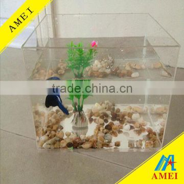 Wholesale Aquarium large acrylic fish tank with customized size china supplier