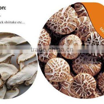 Organic dried shiitake mushroom prices wholesale slicing