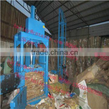 Factory Price and Manufacturer Hydraulic Waste Cotton Bailing Press Machine