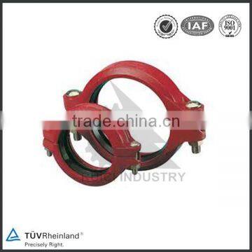 china manufacturer custom tube pipe fitting saddle clamp