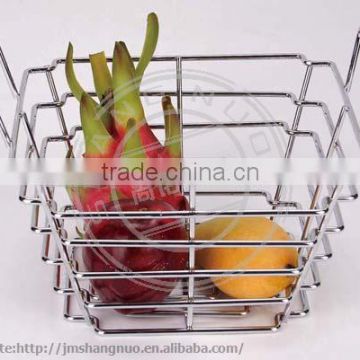 Hot selling stainless steel fruit basket fruit tray wire basket