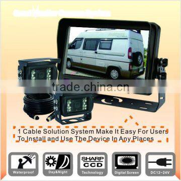 7" Digital Screen Monitor Support rear view monitor