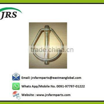 Tractor linkage parts zinc yellow lynch pin