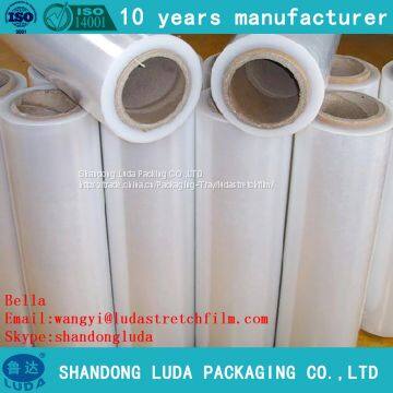 clear handmade PE protective stretch film roll