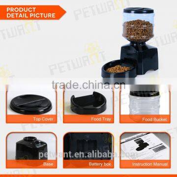 Petwant Timer LCD Automatic Food Feeder Large Food Bowl photo-3