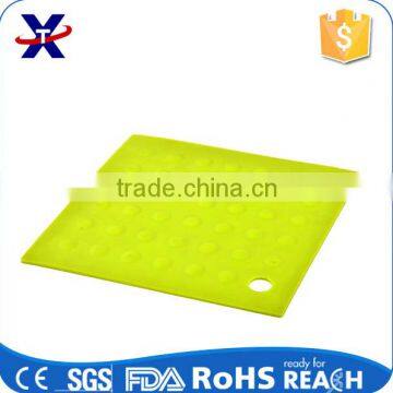 Various Style Washable Heat-resistant Non Slip Dishwasher Safe Silicone Mat Table Mat