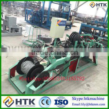 355r/min Speed Straight and Reverse Twisted Barbed Wire Making Machine photo-4