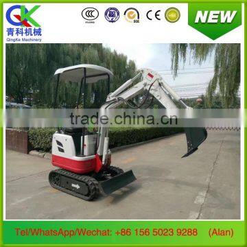 Mini 0.8ton Simple Flexible Narrow Hydraulic Crawler Excavator for Orchard Forest Farm photo-3