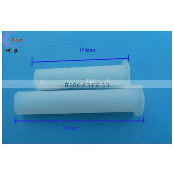 New design transparent color silicone 200mm clear tube