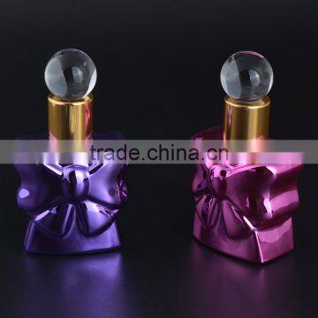 Wedding Gifts 15ML UV Colored Empty Glass Perfume Attar Bottle With Glass Rod Stopper for Cosmetic Essential Oil Packaging photo-2