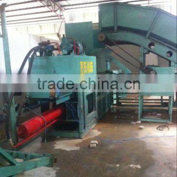 Hydraulic horizontal semi-automatic baler machine for scrap paper, cardboard, plastic YB3-80T