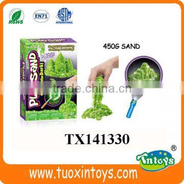 Eco-friendly Safe Kids DIY Play Sand Plastic Molding Intelligent Toys photo-5