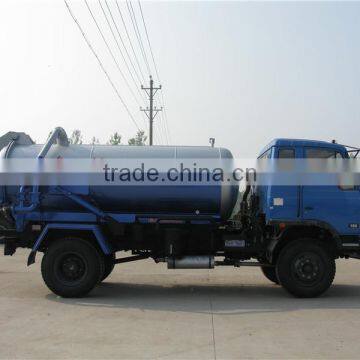 4x2 6m3 Rhd Vacuum Pump Suction Sewage photo-6