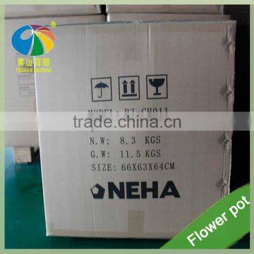 PE LED Flower Pot Vase Outdoor Tall Wholesale Planters and Pots Sphere Flower Vase With Rechargeable Battery