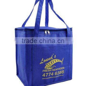 Customized Printed Nonwoven Grocery Tote Shopping Bag photo-2