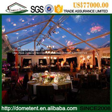 Прямые продажи завода! Уличный бесцветный  крышевой индийский свадебный шатер для вечеринки на 1000 человек photo-5