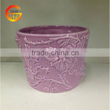 Indoor flower planters pots ceramic for sale