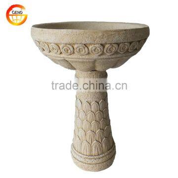 Rusty Red Terracotta Bird Bath for Wholesale photo-5